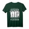 Ich Werde Nicht Aufgeben Aber Fluchen - Lustiges Heimwerker T-Shirt für Handwerker, Baumeister & Mechaniker als Geschenk