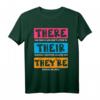 Englisch Lehrer Grammatik T-Shirt - Klassisch geschnitten, doppelt genähter Saum für Lehrer & Sprachtrainer
