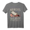 Mir reichts ich geh Wurst machen - Humorvolles Metzger T-Shirt für Fleischer, Schlachter & Metzgermeister in der Fleischerei