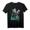 Marvel Guardians Vol. 2 Baby Groot Neon Tape T-Shirt  Offiziell lizenzierte Marvel Kleidung für Fans