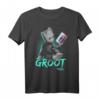 Marvel Guardians Vol. 2 Baby Groot Neon Tape T-Shirt  Offiziell lizenzierte Marvel Kleidung für Fans