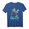 Marvel Guardians Vol. 2 Baby Groot Neon Tape T-Shirt  Offiziell lizenzierte Marvel Kleidung für Fans