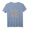 Bus Camping Liebe Blumen T-Shirt für Frauen und Mütter  Retro Design für Camping- und Naturfans