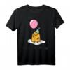 Gudetama Geburtstag T-Shirt  Offiziell lizenzierte Sanrio Kawaii Bekleidung für Fans