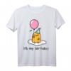 Gudetama Geburtstag T-Shirt  Offiziell lizenzierte Sanrio Kawaii Bekleidung für Fans
