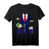 Lustiges Schaffner & Zugfahrer Karneval Kostüm T-Shirt  Gruppenoutfit für Fasching, Fastnacht & Karnevalsumzug, perfekt als Geschenk für Narren und Jecken