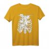 Rib Cage Katzen Pastel Goth Alt Clothes T-Shirt - Y2K Egirl Aesthetic, Grunge & Skeleton Skeleton Halloween Fashion