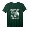 Herren Feldwebel Sein ist eine Ehre Papa unpreiswerter Soldat T-Shirt - Lustiges Geschenk für Soldaten, Fallschirmjäger & Militärfamilien
