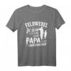 Herren Feldwebel Sein ist eine Ehre Papa unpreiswerter Soldat T-Shirt - Lustiges Geschenk für Soldaten, Fallschirmjäger & Militärfamilien