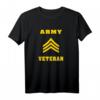 Veteran Military Army Sergeant T-Shirt - Stolzes Militär- und Veteranen-Shirt für Rentner und Kriegsveteranen