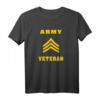Veteran Military Army Sergeant T-Shirt - Stolzes Militär- und Veteranen-Shirt für Rentner und Kriegsveteranen