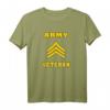 Veteran Military Army Sergeant T-Shirt - Stolzes Militär- und Veteranen-Shirt für Rentner und Kriegsveteranen