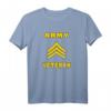 Veteran Military Army Sergeant T-Shirt - Stolzes Militär- und Veteranen-Shirt für Rentner und Kriegsveteranen