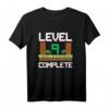 Gamer Kinder T-Shirt zum 9. Geburtstag - Level 9 Complete Gaming Outfit für Jungen, perfekte Geschenkidee für Videospiel-Fans