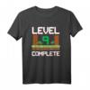Gamer Kinder T-Shirt zum 9. Geburtstag - Level 9 Complete Gaming Outfit für Jungen, perfekte Geschenkidee für Videospiel-Fans