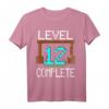 12. Geburtstag Jungen Gamer T-Shirt Level 12 - Perfektes Geschenk für Videospieler, Bau- und Entdeckerfans
