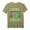 Level 11 Complete Gaming T-Shirt - Perfektes Geburtstagsgeschenk für 11-jährige Jungen, Gamer, Bergbauer und Abenteurer