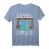 Level 11 Complete Gaming T-Shirt - Perfektes Geburtstagsgeschenk für 11-jährige Jungen, Gamer, Bergbauer und Abenteurer