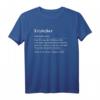Lustiges Erzieher T-Shirt mit Definition  Perfektes Geschenk zum Geburtstag oder Weihnachten für Pädagogen und Kindergärtner