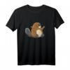 Lustiges Biber T-Shirt für Tierliebhaber  Süßes Biber Design, perfekt als Geschenk oder Kostüm für Kinder und Erwachsene