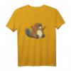 Lustiges Biber T-Shirt für Tierliebhaber  Süßes Biber Design, perfekt als Geschenk oder Kostüm für Kinder und Erwachsene