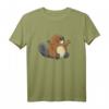 Lustiges Biber T-Shirt für Tierliebhaber  Süßes Biber Design, perfekt als Geschenk oder Kostüm für Kinder und Erwachsene
