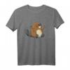 Lustiges Biber T-Shirt für Tierliebhaber  Süßes Biber Design, perfekt als Geschenk oder Kostüm für Kinder und Erwachsene