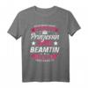 Beamtin T-Shirt mit witzigem Statement  Für Lehrerinnen, Finanzwirtinnen, Staatsanwältinnen & Abschiede im öffentlichen Dienst
