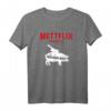 Mettflix The Walking Mett Fleischliebhaber Metzger T-Shirt  Lustiges Geschenk für Fleisch- und Mett-Fans, perfekt für Mettwoch, Geburtstag & Weihnachten