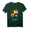 Kinder Traktor Schlepper Landwirtschaft Name Luca Geschenk T-Shirt  Perfekt für kleine Traktor-Fans und landwirtschaftliche Kinder