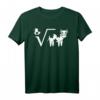 Ente Wurzel aus Kuh T-Shirt - Lustiges Nerd-Mathe-Design für Geeks, Schüler und Lehrer