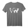 Ente Wurzel aus Kuh T-Shirt - Lustiges Nerd-Mathe-Design für Geeks, Schüler und Lehrer