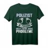 Lustiges Polizei Polizist in Pension Spruch T-Shirt  Witziges Geschenk für Polizeibeamte & Kriminalpolizisten zu Weihnachten & Geburtstag