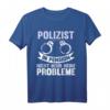 Lustiges Polizei Polizist in Pension Spruch T-Shirt  Witziges Geschenk für Polizeibeamte & Kriminalpolizisten zu Weihnachten & Geburtstag