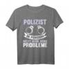 Lustiges Polizei Polizist in Pension Spruch T-Shirt  Witziges Geschenk für Polizeibeamte & Kriminalpolizisten zu Weihnachten & Geburtstag