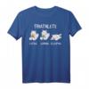 Gamer Triathlete Gaming Cat Katze T-Shirt  Lustiges Geschenk für Zocker, eSport-Teammitglieder & LAN-Party Fans
