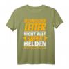Lustiges T-Shirt für Technische Leiter - 'Nicht alle Superhelden tragen einen Umhang' als Geschenk zum Geburtstag oder Weihnachten
