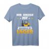 Der einzige mit Ahnung im Lager T-Shirt - Lustiges Geschenk für Staplerfahrer, Lagerist & Logistiker mit Spruch