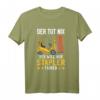 Der tut nix der will nur Stapler fahren T-Shirt für Lagerist, Staplerfahrer & Logistikmitarbeiter  Lustiges Design für Lagerhalle & Logistik-Team