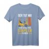 Der tut nix der will nur Stapler fahren T-Shirt für Lagerist, Staplerfahrer & Logistikmitarbeiter  Lustiges Design für Lagerhalle & Logistik-Team