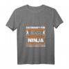 Damen Pflegeassistenz T-Shirt mit lustigem Multitasking Ninja Motiv - Perfekt zum HapBunny & für Pflegekräfte