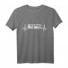 Busfahrer EKG Geschenk für Männer - Herzlinie Linienbus Schulbus T-Shirt, ideales Geschenk für Papa, Opa und Berufskraftfahrer zu Vatertag, Geburtstag & Weihnachten