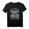 Herren Reicht Mir Schlüssel Ihr Narren König Will Stapler Fahren T-Shirt - Lustiges Geschenk für Staplerfahrer & Lagerlogistik-Profis