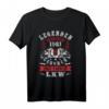 Herren LKW-Fahrer Trucker geboren 1981 T-Shirt  Lustiges Geburtstagsgeschenk für LKW-Fahrer, Fernfahrer & Trucker