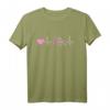 LKW Herzschlag EKG Puls Truckerin Damen T-Shirt  Perfekt für Berufskraftfahrerin, Fernfahrerin & LKW-Fahrerin, Geschenkidee zum Muttertag