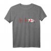 Rettungswagen Herzschlag EKG Puls T-Shirt  Geschenk für Sanitäter, Notarzt & Rettungshelfer bei Einsätzen