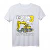 Kinder Mini Bauherr T-Shirt zum 3. Geburtstag mit Bagger-Design und Spruch 'Endlich 3 Jetzt Fahre Ich'  Lustiges Baustellen Kinder T-Shirt für kleine Bauleiter
