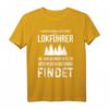 Lokführer Zugführer Schaffner Eisenbahner Fahrer T-Shirt - Klassisch geschnitten, doppelt genähter Saum für Bahnpersonal & Eisenbahnfans