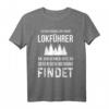 Lokführer Zugführer Schaffner Eisenbahner Fahrer T-Shirt - Klassisch geschnitten, doppelt genähter Saum für Bahnpersonal & Eisenbahnfans