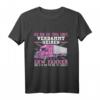Ich Bin Die Frau Eines Verdammt Heißen LKW Fahrers T-Shirt - Lustiges Geschenk für Trucker, Fernfahrer & Berufskraftfahrer zu Geburtstag & Weihnachten